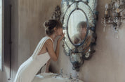 Laure de Sagazan Bloom romantische trouwjurk