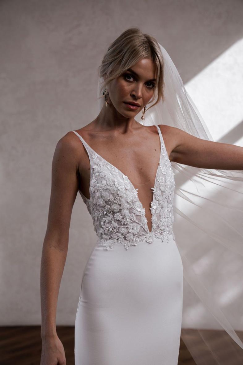 Made With Love Bridal Cameron Crepe