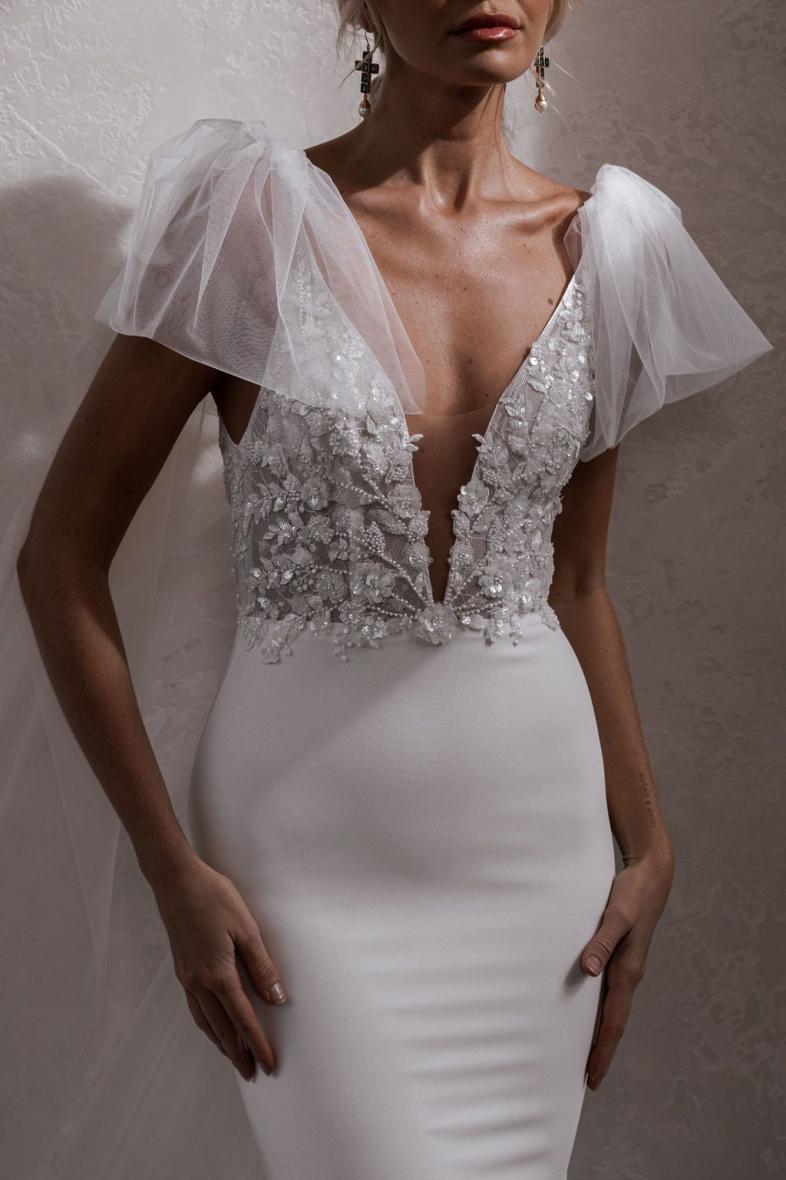 Made With Love Bridal Cameron Crepe