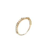 Gouden Circlet ring met parels van Laurie Fleming