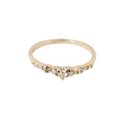 Gouden Cyndra ring met diamanten van Laurie Fleming
