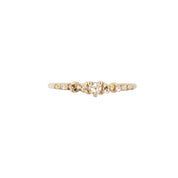 Gouden Cyndra ring met diamanten van Laurie Fleming