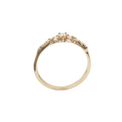 Gouden Cyndra ring met diamanten van Laurie Fleming