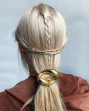 Lelet NY Glossy gouden haarklem