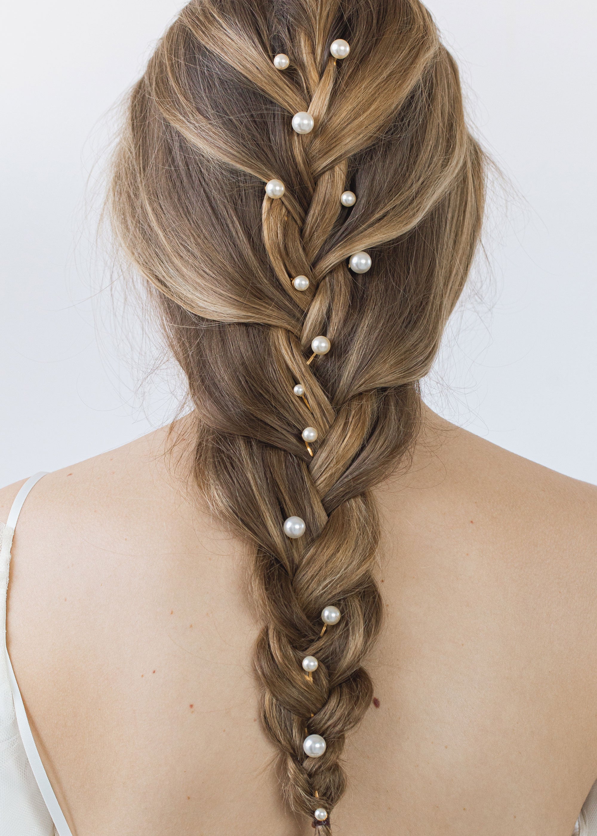 Jennifer Behr parel haarpins Perla