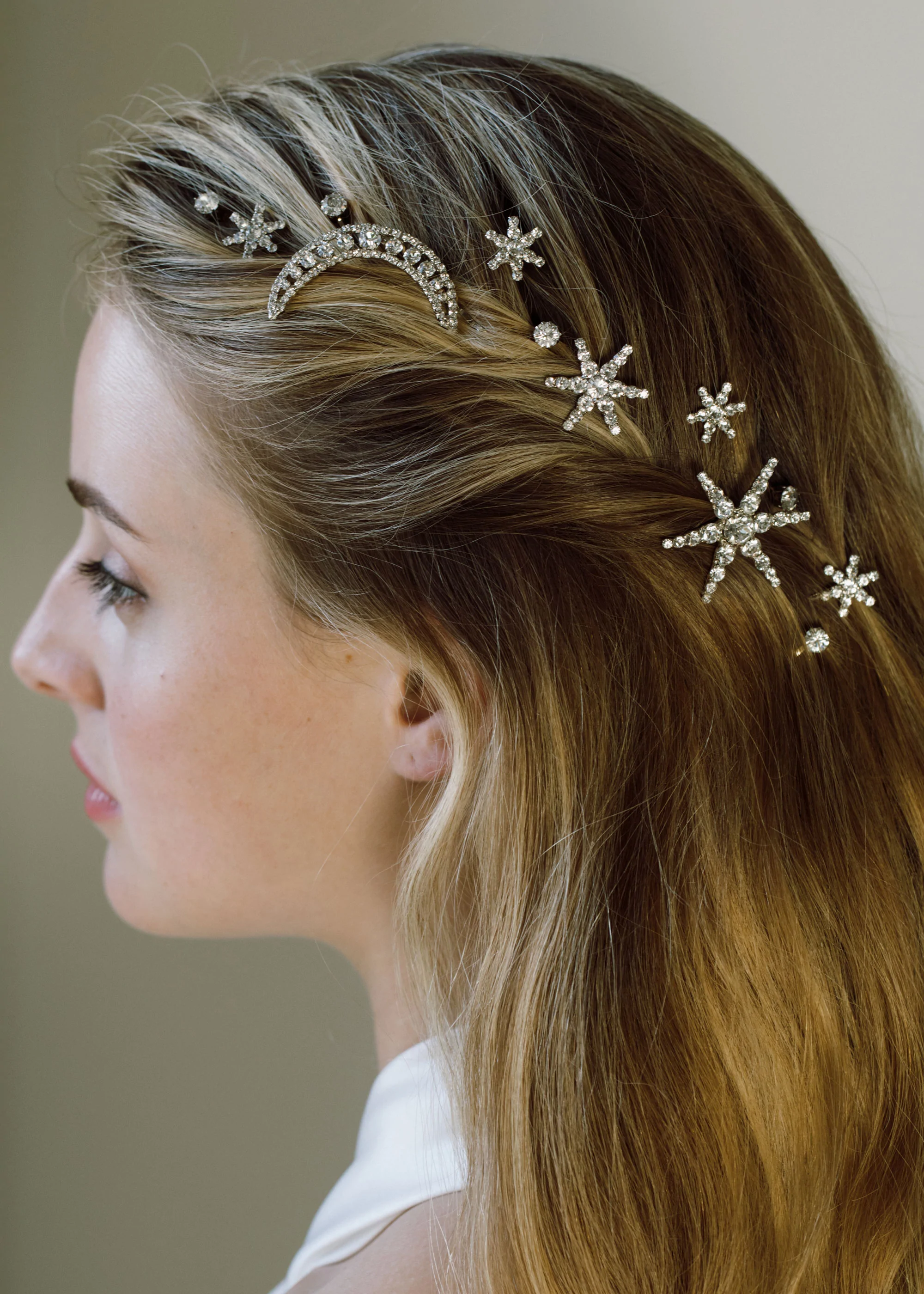 Jennifer Behr Supernova haarpins met strass