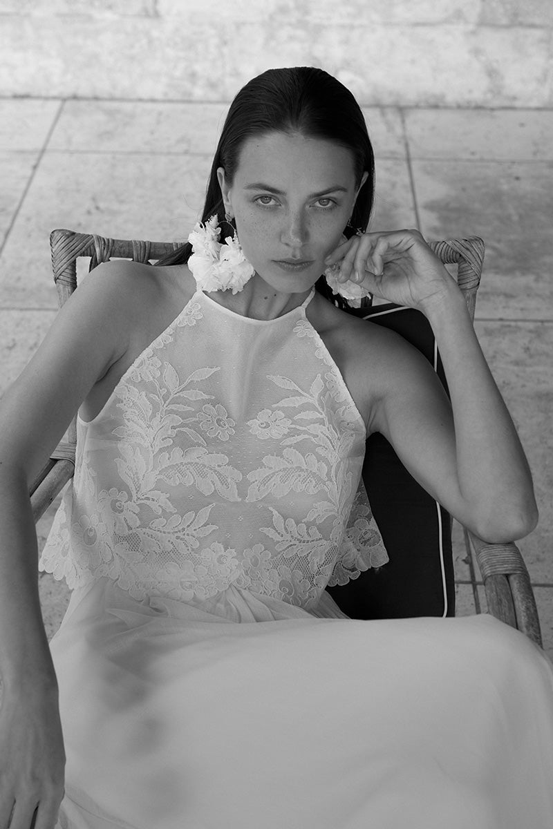 Laure de Sagazan Amalfi  romantische trouwjurk