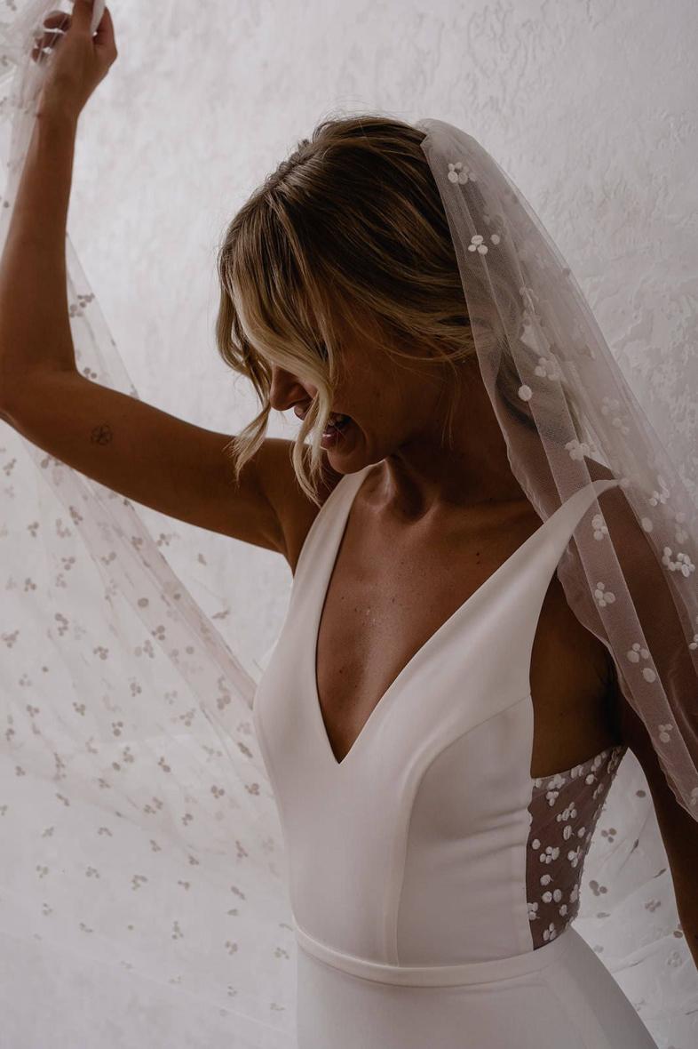 Made With Love Bridal Rosey Veil