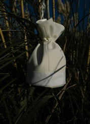 Handtas in ivory van Bon Bride