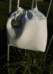 Handtas in ivory van Bon Bride