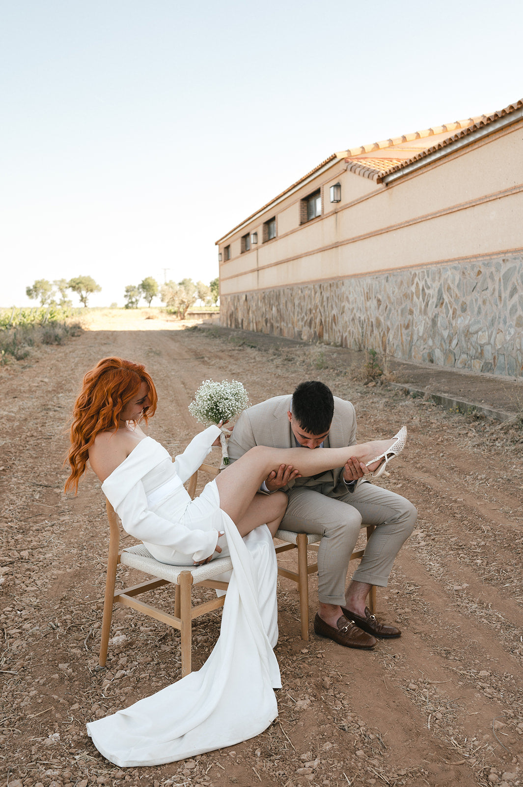 Wild At Heart bride Lisanne: Trouwen tussen de Spaanse wijngaarden