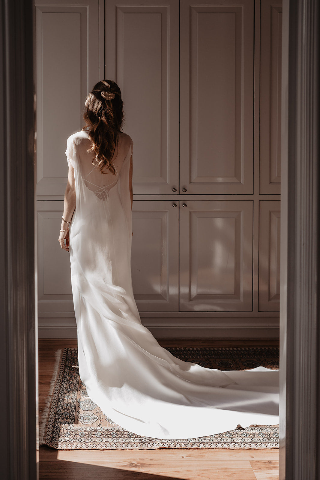 Real bride Lotte: pure elegantie