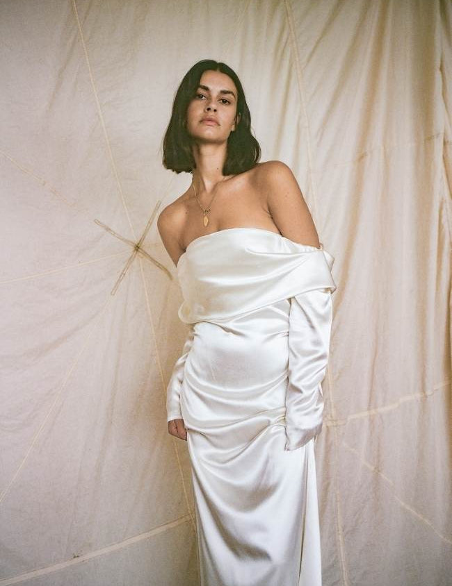 BB20 off the shoulder trouwjurk van Bon Bridé