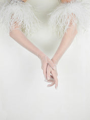 Carla C'est Jeanne bridal gloves 