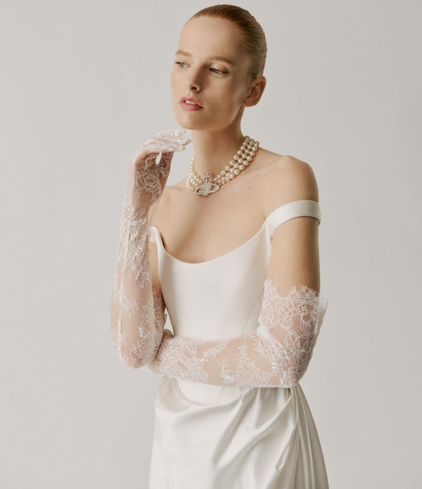 Kanten handschoenen van Vivienne Westwood