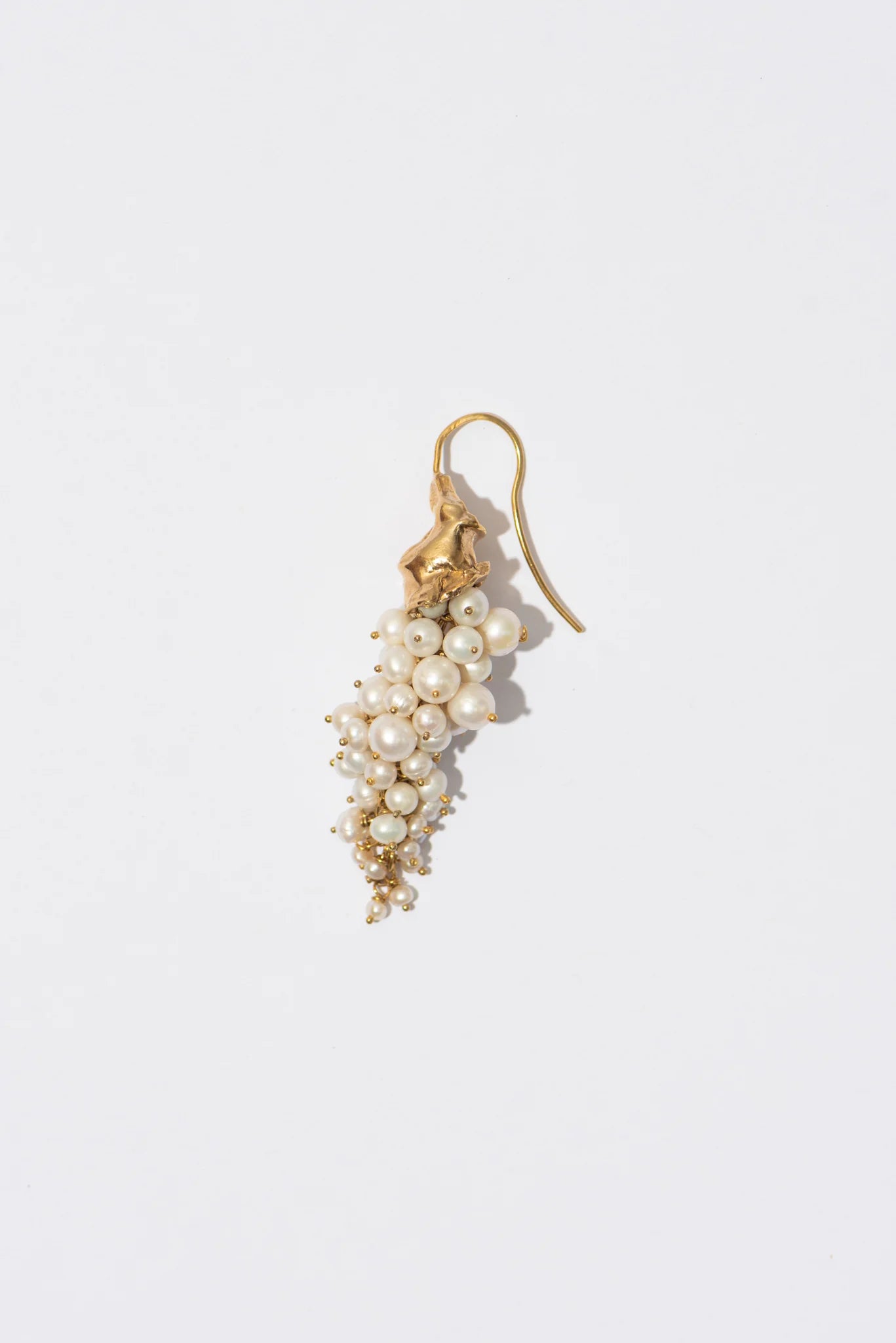 Les Mères Draping Grape Earrings