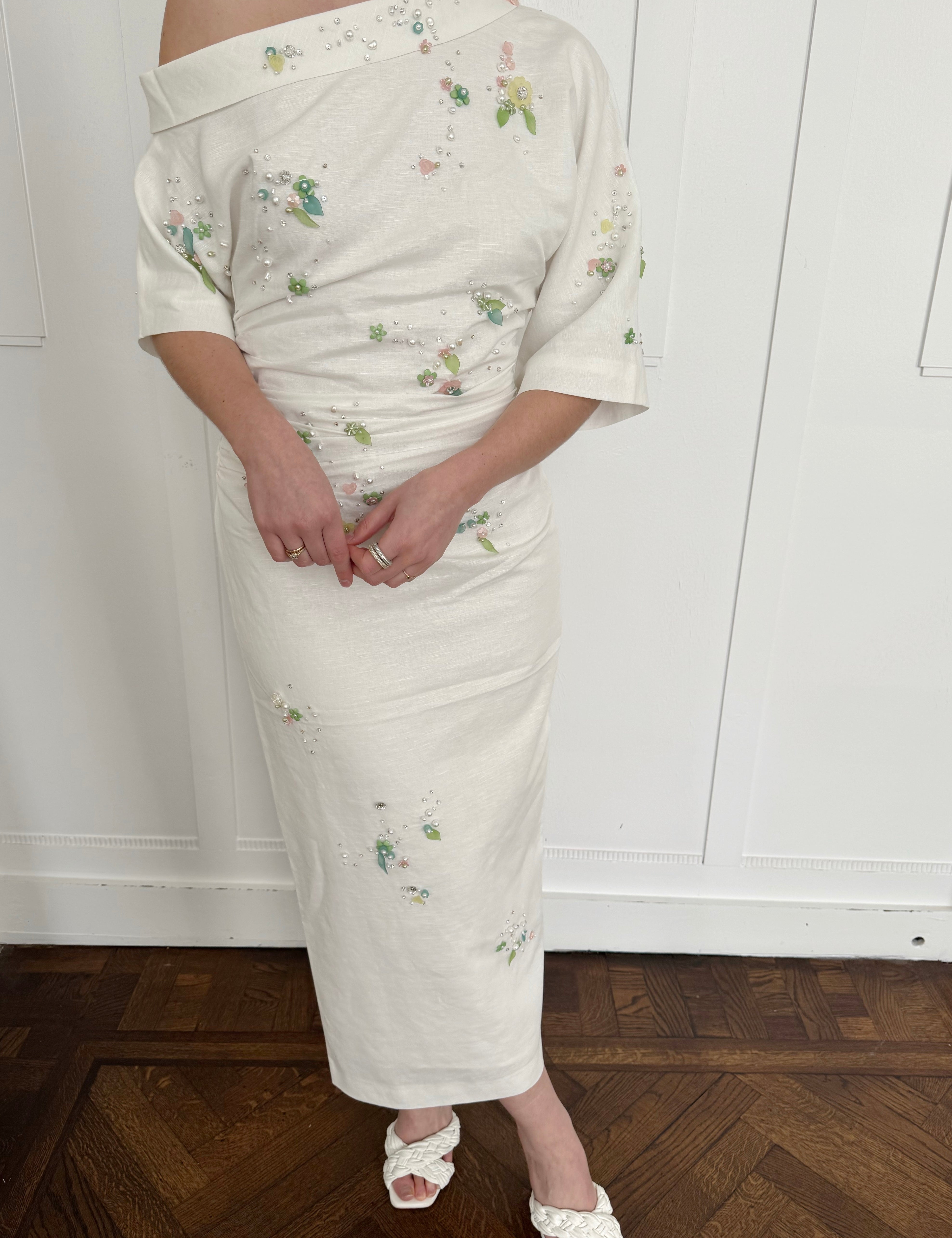 Dress Bowery Embroidered van Bernadette 