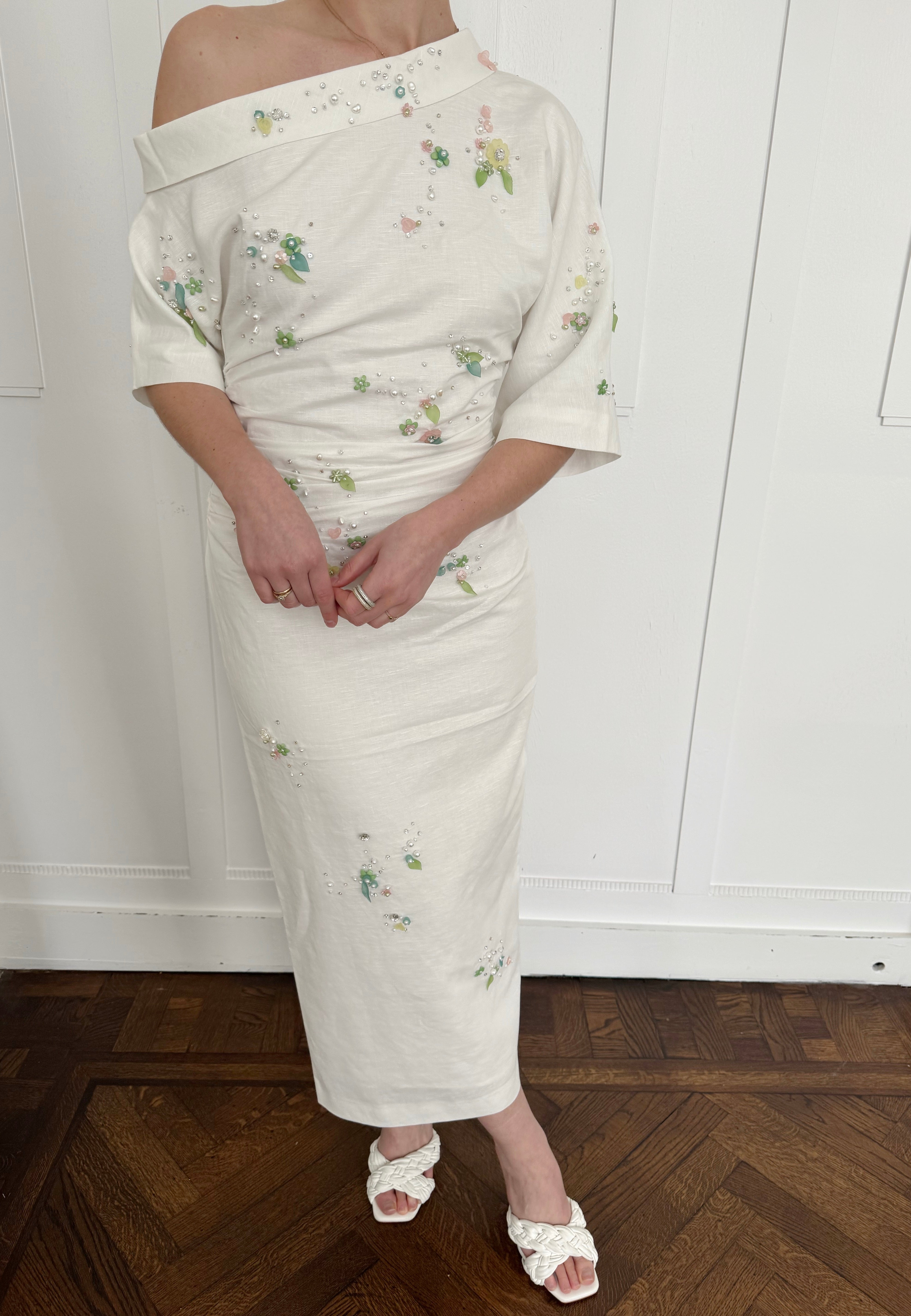 Dress Bowery Embroidered van Bernadette 