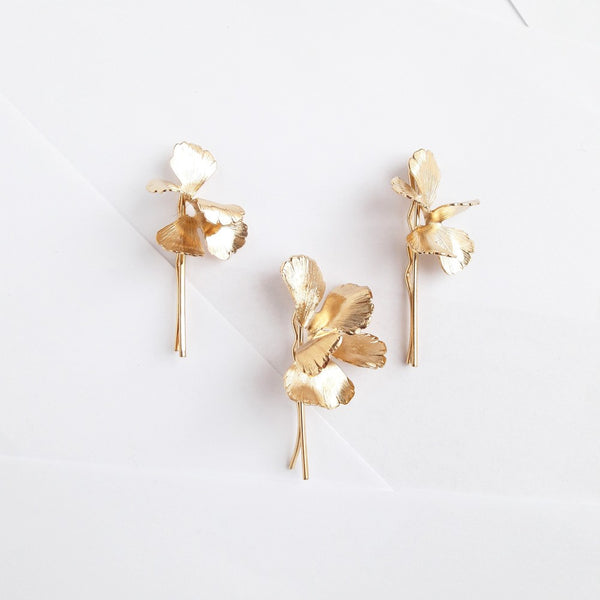 Maison Sabben Moss Hairpins