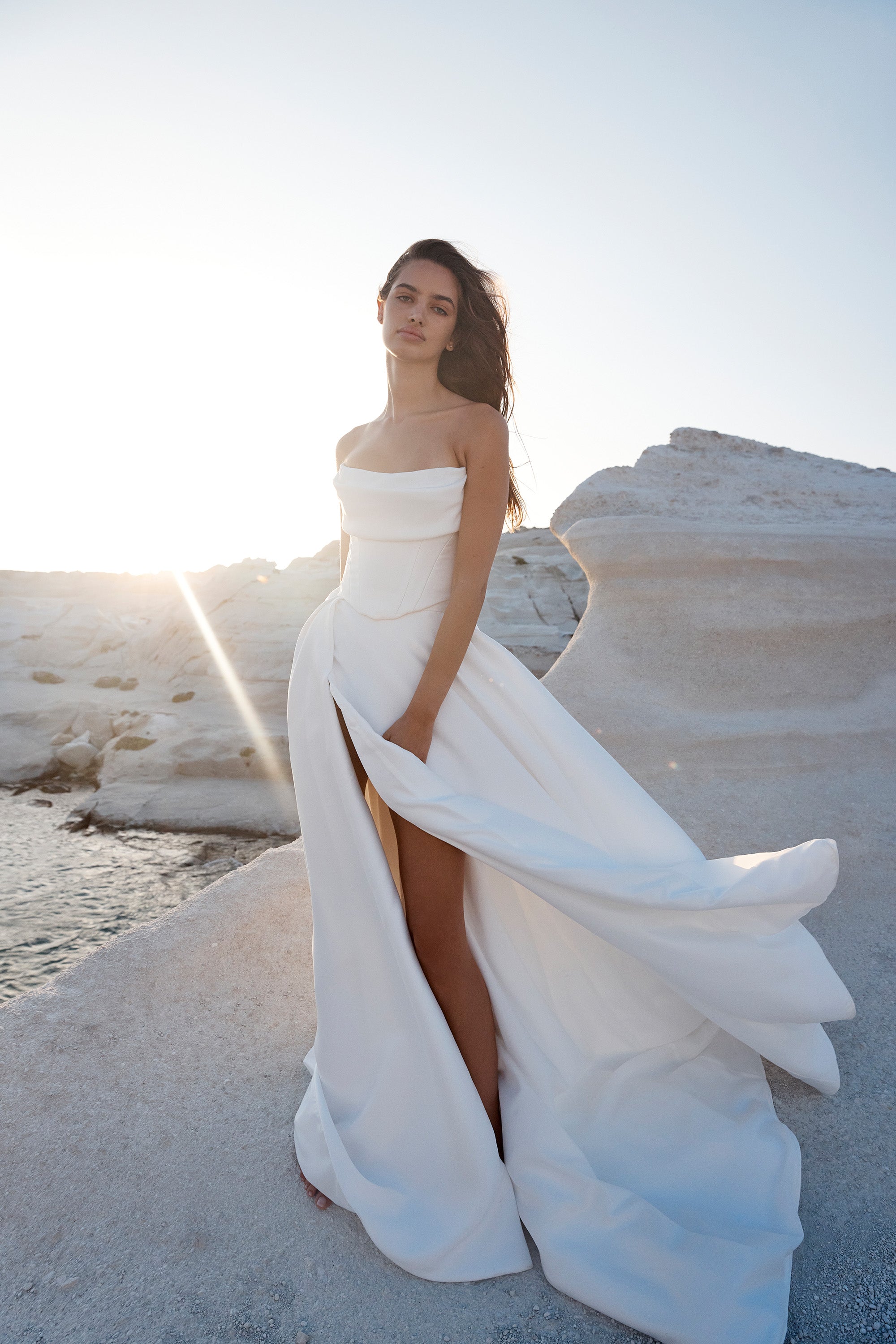 Kasia Corset &amp; Milford skirt romantische trouwjurk van KYHA
