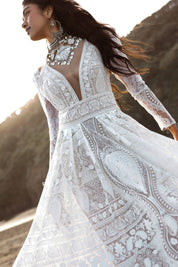 Bohemian trouwjurk Rue de Seine Kyara