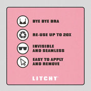 Litchy Silicone Nipple Covers Sandy
