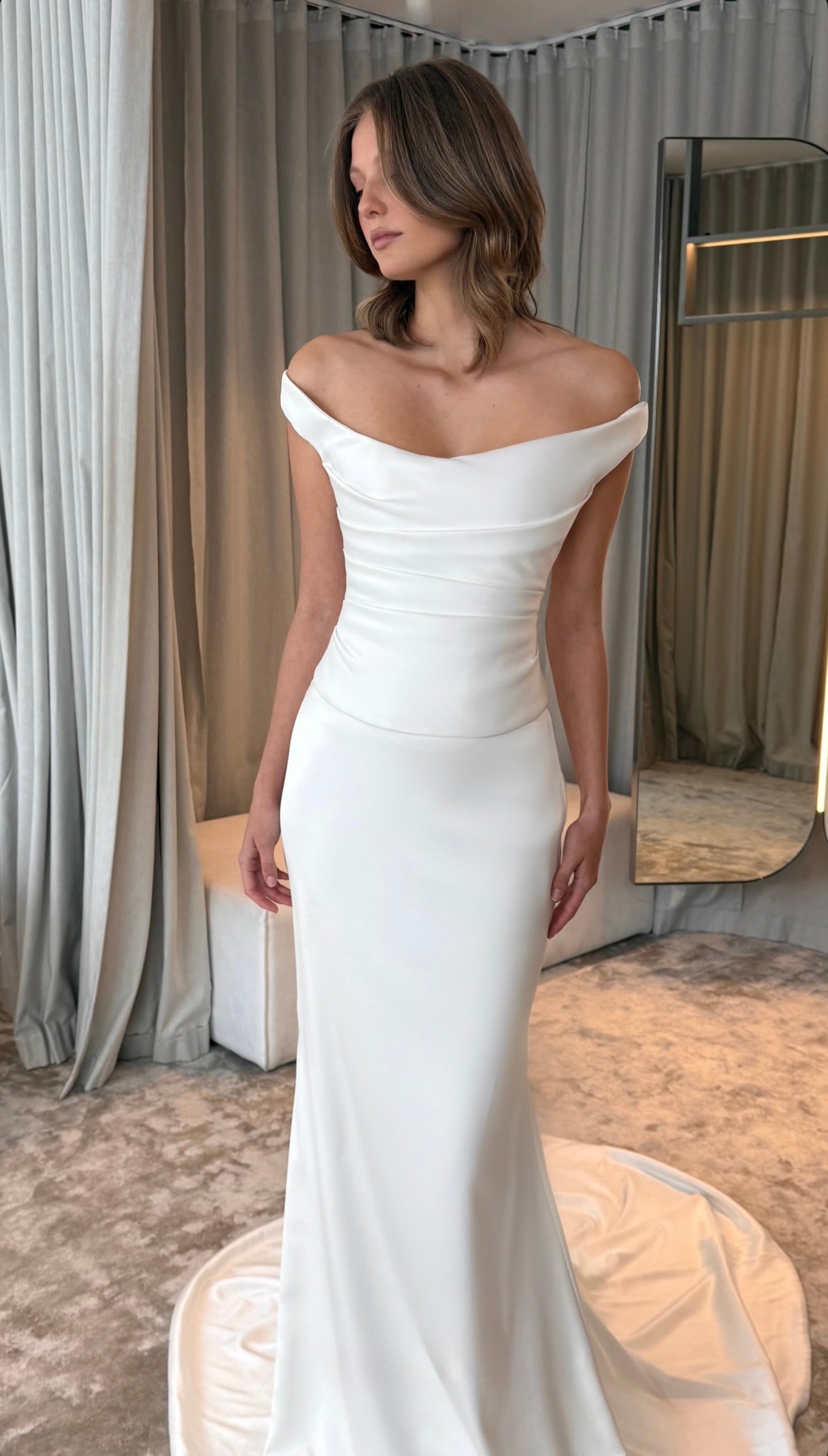 Nevada corset &amp; Nix skirt. Trouwjurk van Kyha 