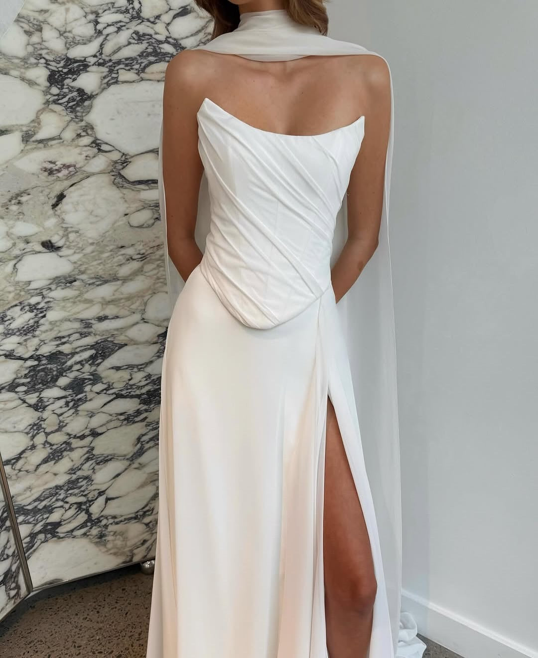 Ruby Corset en  Basset skirt van KYHA 